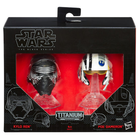 Star Wars Black Hasbro 2-Packs Titanium Series – Kylo Ren / Poe Dameron