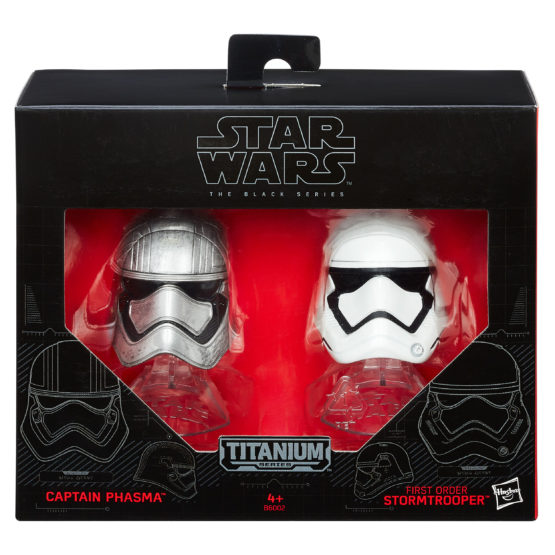 Star Wars Black Hasbro 2-Packs Titanium Series – Captain Phasma / Stormtrooper