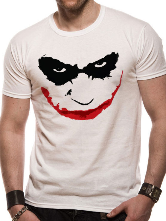 Batman The Dark Knight majica – Joker Smile Outline