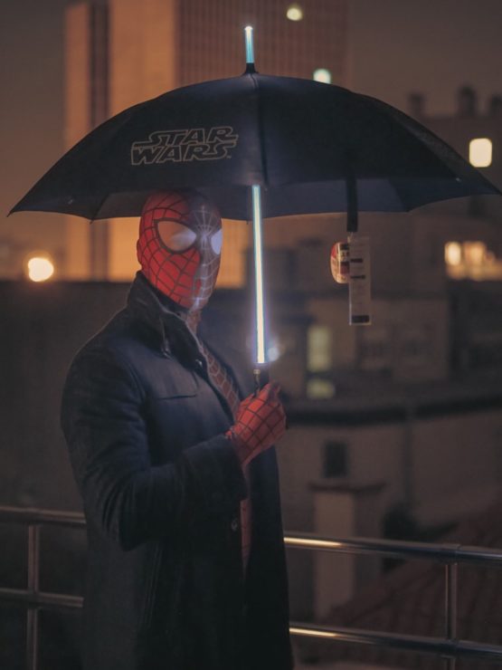 Lightsaber svjetleći kišobran – Star Wars
