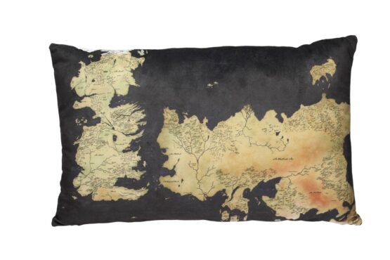 Game of Thrones jastuk – Westeros Map