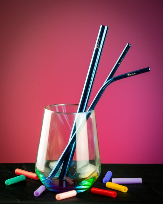 La Paille eco reusable slamke – plava